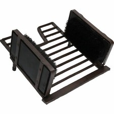Iron Boot Scraper With Brush &
