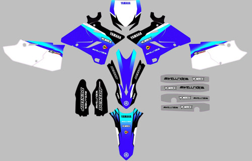 Custom graphics kit yamaha - custom, mx