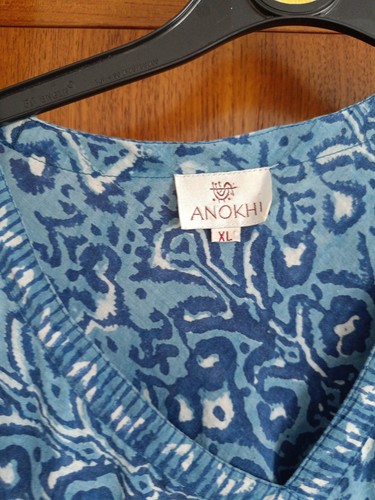 Anokhi indigo and white indian - anokhi,