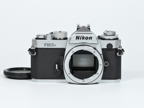 Nikon fm3a body silver working - silver,