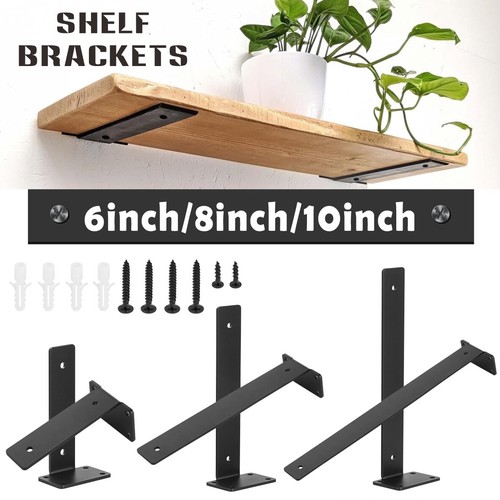 6pcs shelf brackets - brackets, steel