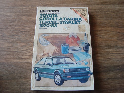 Chilton toyota corolla carina - chilton,