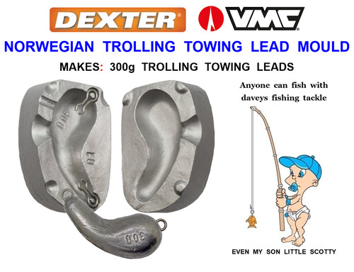 300g norwegian trolling lead - 300g,