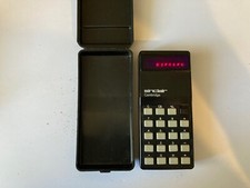 Vintage Sinclair Cambridge Calculator w/ Case