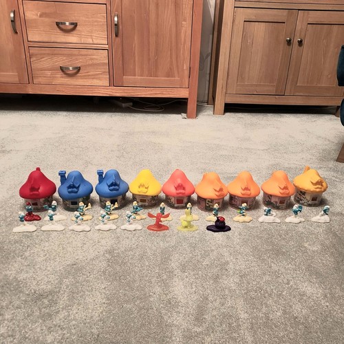Macdonalds smurf house happy - macdonalds,
