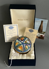 Rare Moorcroft Enamel Box Le