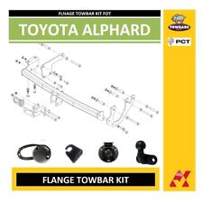 Towbar for Toyota Alphard 1 2002 to 2007 Import TY3565 Flange Towball Electrics