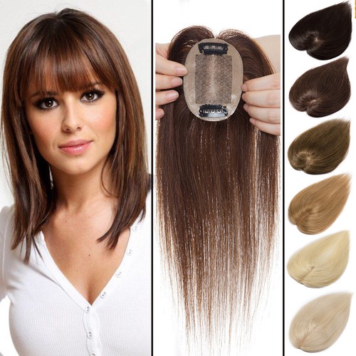 100 real human hair topper - human,
