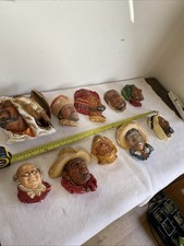 10 Vintage Bossons Chalkware