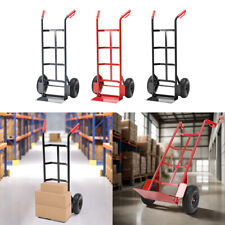 SACK TRUCK HEAVY DUTY 150KG LOAD PUNCTURE PROOF INDUSTRIAL HAND WHEEL TROLLEY