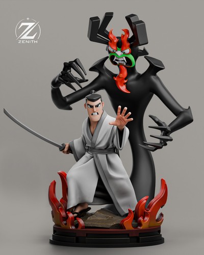 Samurai jack scale statue - 1/6,