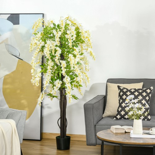 Artificial plant white - artificial,