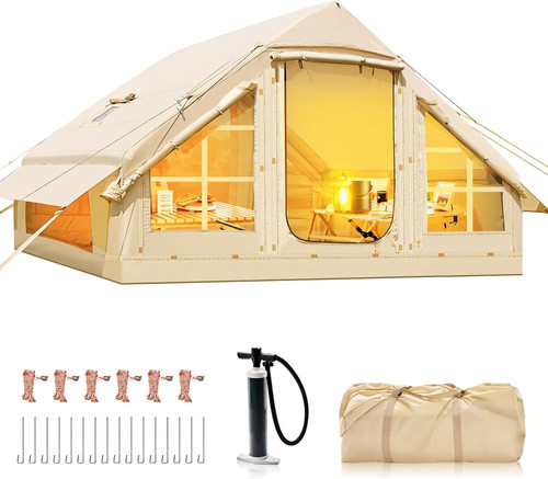 Inflatable tent camping easy - inflatable,