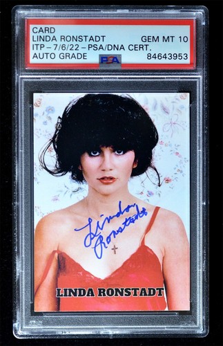 Psa certified linda ronstadt - linda,