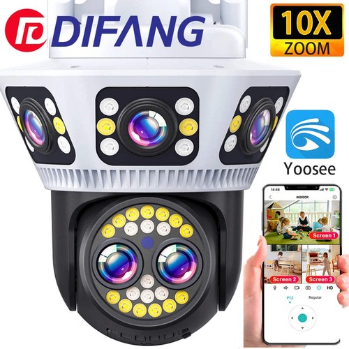 Security video camera - 8k, 12mp