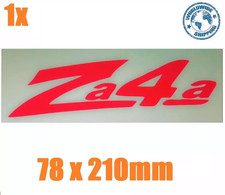 Opel Zafira decal sticker car