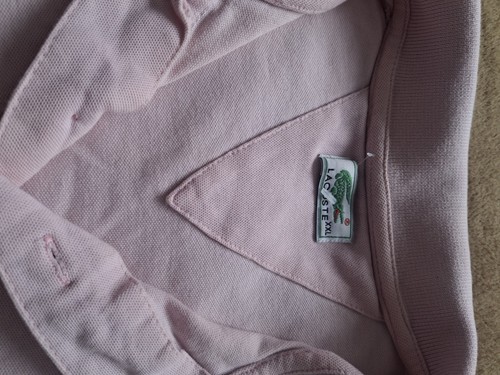 Lacoste men 2xl pink - men’s,