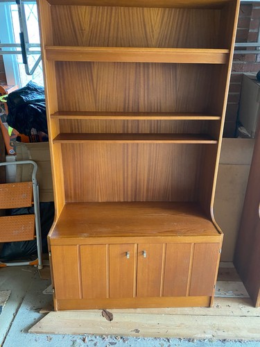 Two jentique high sideboards - high,