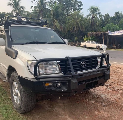 Steel winch bumper - steel, toyota