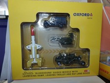 Oxford 76SET65 SET65 Bloodhound Missile Set RAF Land Rover Launcher Trailer
