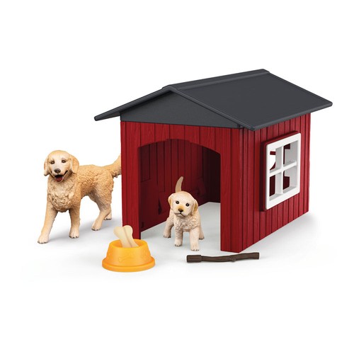 Schleich farm world dog kennel - schleich,
