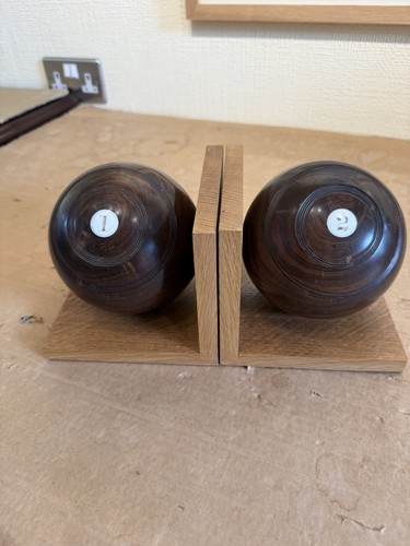 Antique lignum vitae bowls - lignum,