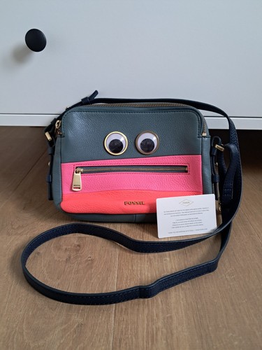 Fossil leather fun face - fun,