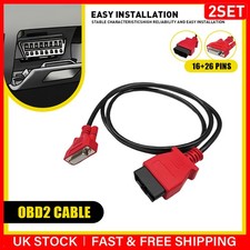 2x 16Pin 26Pin OBD2 Diagnostic