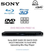 Sony BDP-S480 3D HD SACD DVD