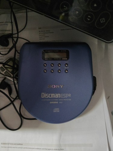 Sony discman portable - portable, cd