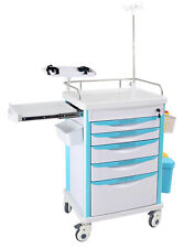 Medical Emergency Rolling Trolley Cart Movable Operating Room New Hospital care