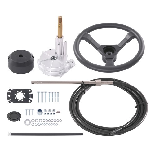 Outboard rotary steering - outboard,