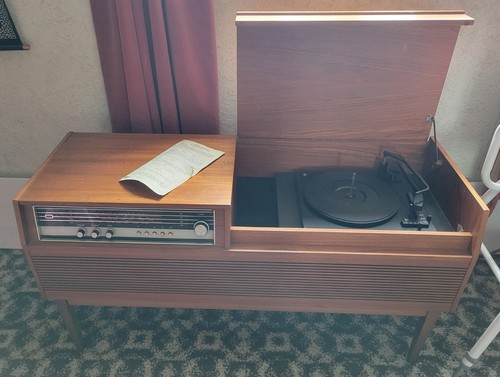 Vintage falcon radiogram audio - vintage,