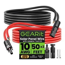 1 Pair 4mm² 6mm² Solar Panel