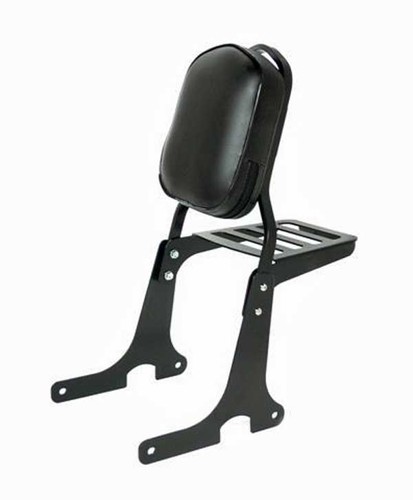 Black backrest with luggage - black,