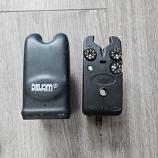 Delkim EV Plus Bite Alarm White LED ⚪ Hard Case Carp Fishing 