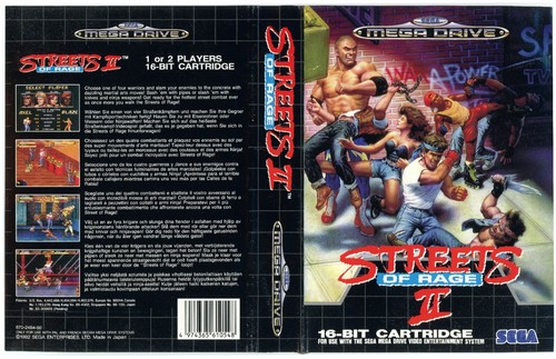 Streets rage megadrive - rage, 2