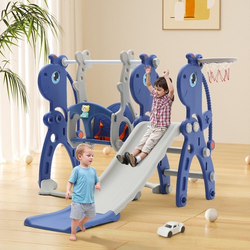 Kids garden swing slide set - swing,
