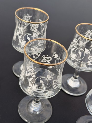 Dema gold rimmed - rimmed, sherry