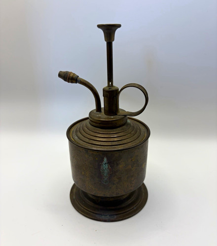 Vintage solid brass hand pump - solid,