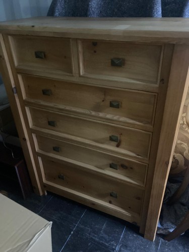 Solid pine chest drawers 2 - solid,