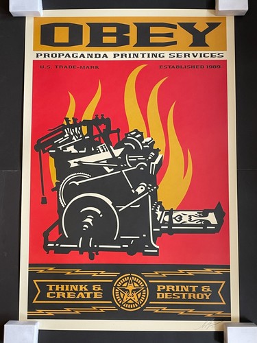 Shepard fairey obey giant - fairey,
