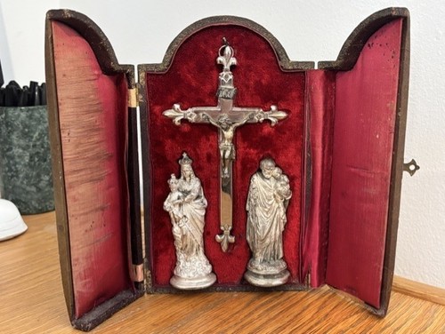 Antique c19th catholic french - antique,