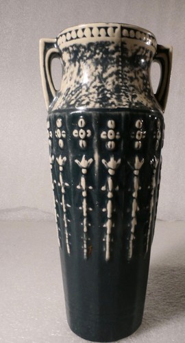 Red wing pottery vase - red, #157