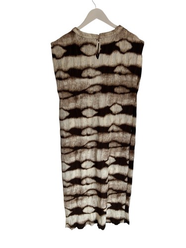 Vera lucy brown crinkle midi - vera,