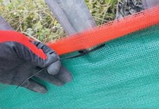 2M X50M Debris, Scaffolding, Gardening , Allotment Netting. 100  CABLE TIES