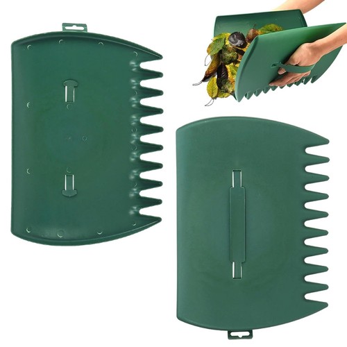 Leaf scoops garden lawn - lawn, leaves