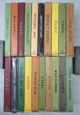 20 Vintage Observer's Book Bundle - Job Lot Colourful Shelf of Display Books