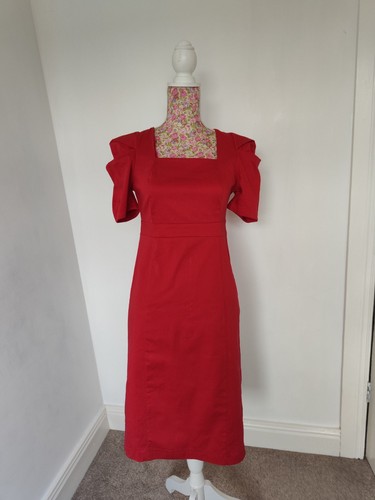 South puff sleeve square - , neck