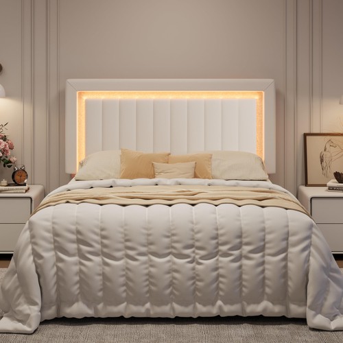 Full size velvet bed frame - full,